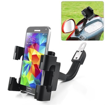 Sidospegel Smartphone Hållare för moped / skoter / motorcykel